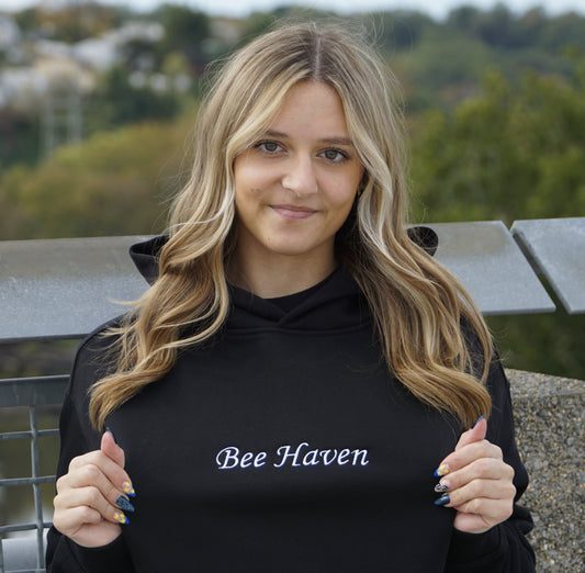 Relaxed Hoodie, Black